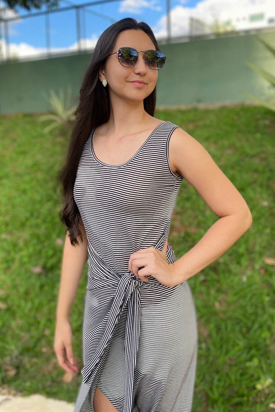 Vestido Fátima trespassado