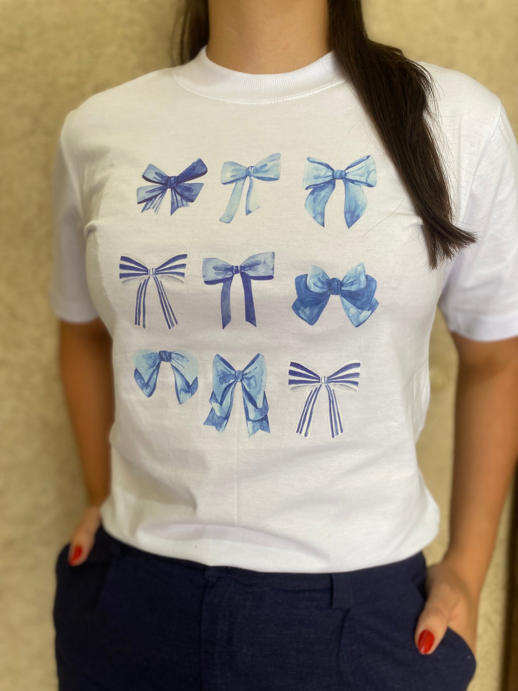 T-shirt laços